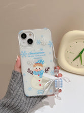 Load image into Gallery viewer, Build a Snowman iPhone Case