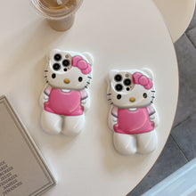 Load image into Gallery viewer, 3D Hello Kitty iPhone Case