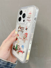 Load image into Gallery viewer, Jelly Cat In Winter Wonderland iPhone Case