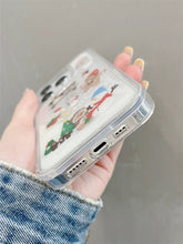 Load image into Gallery viewer, Jelly Cat In Winter Wonderland iPhone Case