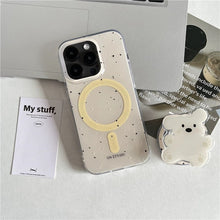 Load image into Gallery viewer, Black & Pink Cat Magsafe Grip iPhone Case