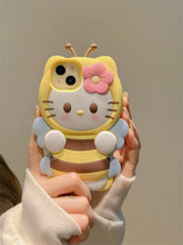 Load image into Gallery viewer, Bumble Kitty iPhone Case