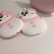 Load image into Gallery viewer, Hello Kitty and Melody Snowman iPhone Case
