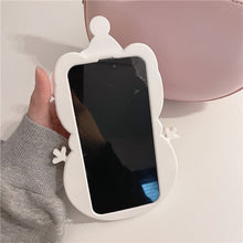 Load image into Gallery viewer, Hello Kitty and Melody Snowman iPhone Case
