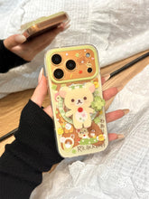 Load image into Gallery viewer, Rilakkuma with Clover Leaf Magsafe iPhone Case