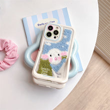 Load image into Gallery viewer, Embroidery Cute Sheep iPhone Case
