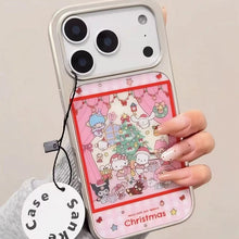 Load image into Gallery viewer, Sanrio Family Christmas iPhone Case with Charm