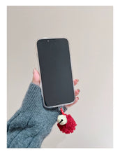 Load image into Gallery viewer, Lovely Bear iPhone Case with Fluffy Charm