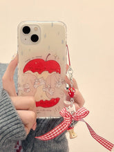 Load image into Gallery viewer, Apple Carousel iPhone Case with Charm