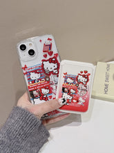 Load image into Gallery viewer, Hello Kitty Magsafe Wallet iPhone Case
