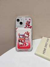Load image into Gallery viewer, Hello Kitty Magsafe Wallet iPhone Case