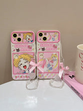 Load image into Gallery viewer, Sailor Moon iPhone Case with Puzzle