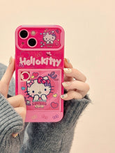 Load image into Gallery viewer, Hello Kitty and Kuromi iPhone Case With Puzzle