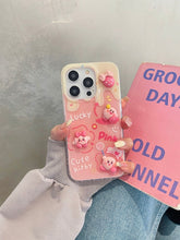 Load image into Gallery viewer, 3D Cutie Pink Kirby iPhone Case