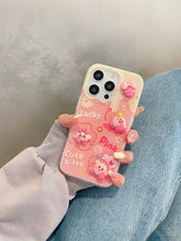 Load image into Gallery viewer, 3D Cutie Pink Kirby iPhone Case