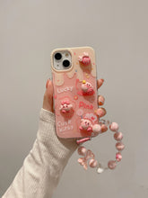 Load image into Gallery viewer, 3D Cutie Pink Kirby iPhone Case