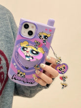 Load image into Gallery viewer, Powerpuff Girls iPhone Case with Mirror