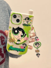 Load image into Gallery viewer, Powerpuff Girls iPhone Case with Mirror