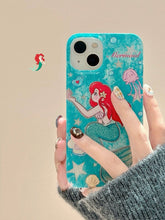 Load image into Gallery viewer, Bling Little Mermaid iPhone Case