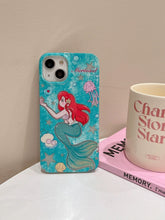Load image into Gallery viewer, Bling Little Mermaid iPhone Case