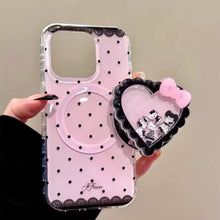 Load image into Gallery viewer, Hello Kitty with Heart Magsafe iPhone Case