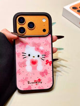 Load image into Gallery viewer, Pink Heart Hello Kitty Magsafe iPhone Case