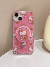 Load image into Gallery viewer, Hello Kitty and Cutie Bear-y Magsafe iPhone Case