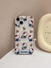 Load image into Gallery viewer, Hello Kitty and Cutie Bear-y Magsafe iPhone Case