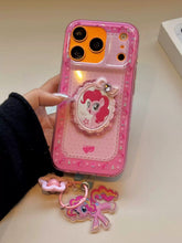 Load image into Gallery viewer, My Little Pony iPhone Case with Charm