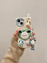Load image into Gallery viewer, Sanrio Family iPhone Case with Makeup Mirror