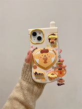 Load image into Gallery viewer, Sanrio Family iPhone Case with Makeup Mirror