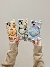 Load image into Gallery viewer, Sanrio Family iPhone Case with Makeup Mirror