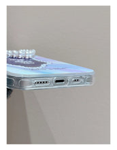 Load image into Gallery viewer, Pearl Heart Lux iPhone Case