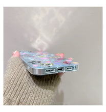 Load image into Gallery viewer, Cute Powerpuff Girl iPhone Case with Chain