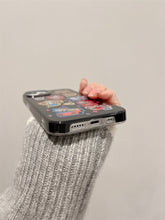 Load image into Gallery viewer, Hello Kitty Bling Sticker iPhone Case