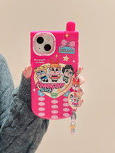 Load image into Gallery viewer, Anime Powerpuff Girl iPhone Case