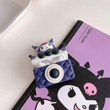 Load image into Gallery viewer, 3D Kuromi Camera AirPods Case