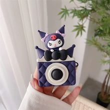 Load image into Gallery viewer, 3D Kuromi Camera AirPods Case