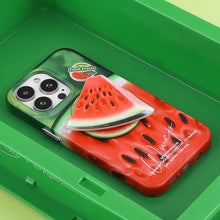 Load image into Gallery viewer, Summer Watermelon Magsafe iPhone Case