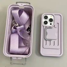 Load image into Gallery viewer, Storage Box iPhone Case with Strap