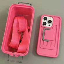 Load image into Gallery viewer, Storage Box iPhone Case with Strap