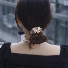 Load image into Gallery viewer, Butterfly Hair Scrunchies Bun Maker