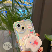 Load image into Gallery viewer, Bunny Holder iPhone Case