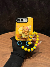 Load image into Gallery viewer, Butter Bear iPhone Duo Case with Charm

