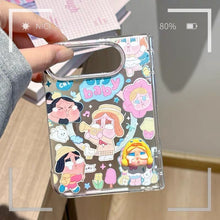 Load image into Gallery viewer, Flower Crybaby Magnetic iPhone Duo Case
