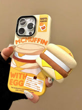 Load image into Gallery viewer, Burger iPhone Case and Water Bottle
