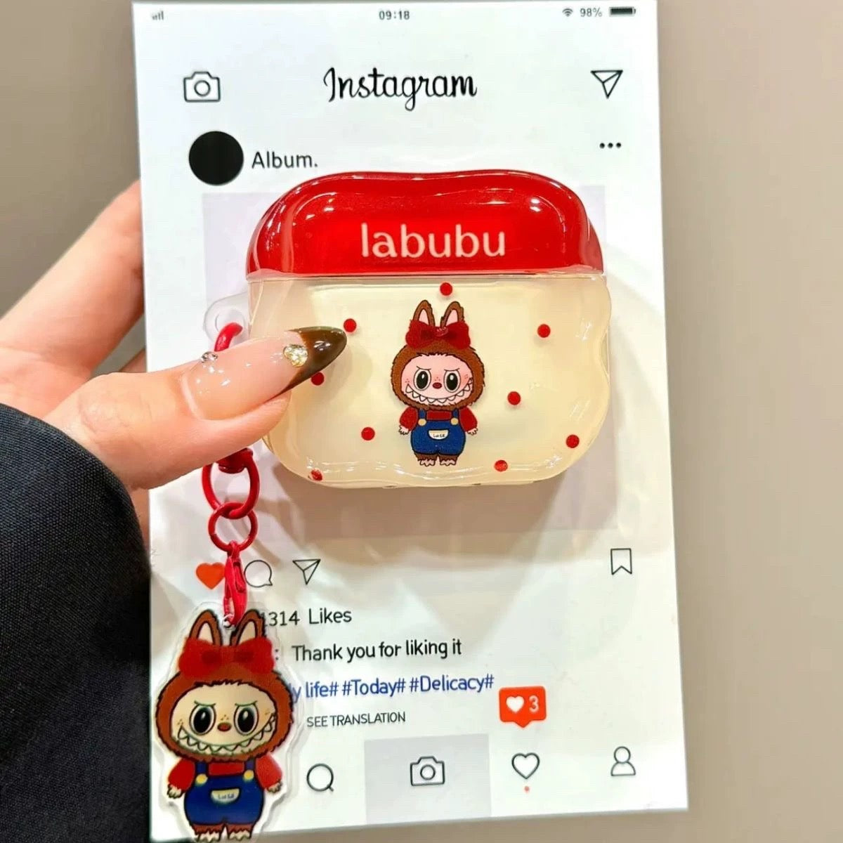 Labubu AirPods Case – Shinity showCase