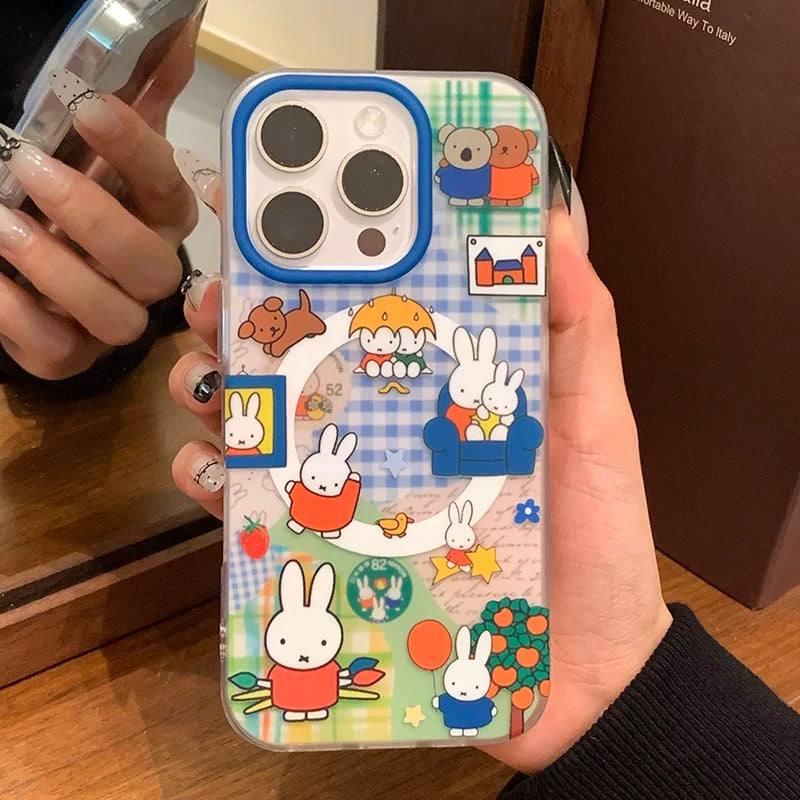 Miffy in the House Magsafe iPhone Case with Grip – Shinity showCase