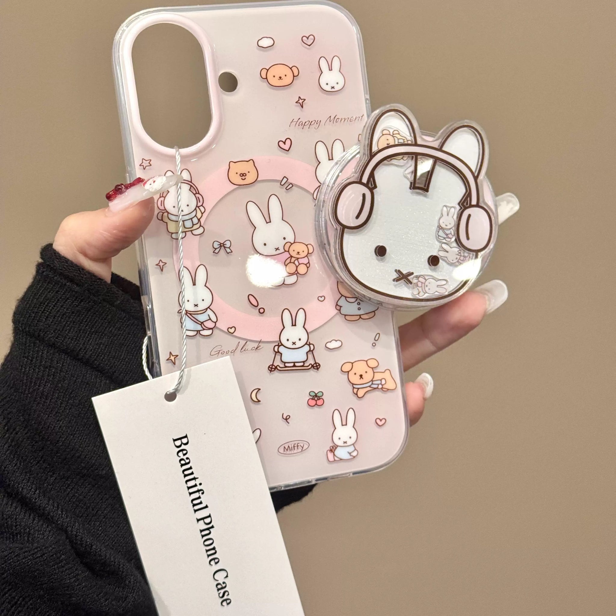 Miffy Wears Headphone Magsafe iPhone Case – Shinity showCase