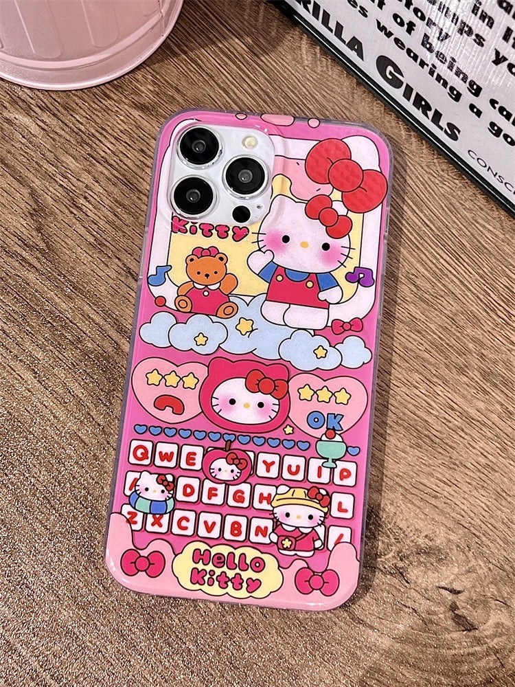 Hello Kitty Keyboard iPhone Case – Shinity